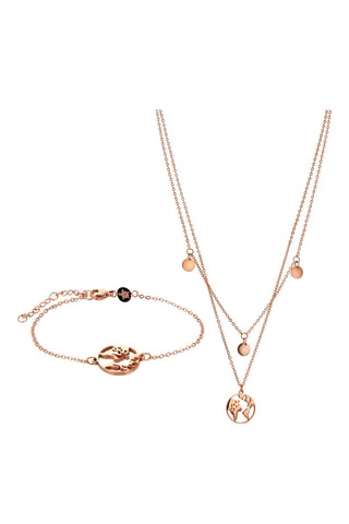 Conjunto Dourado-rosa