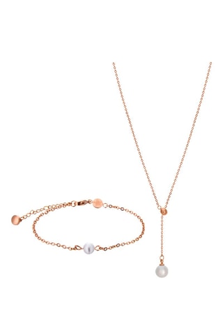 Conjunto Dourado rosa