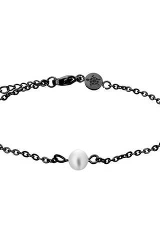 Coffret montre à quartz en acier et bracelet Night Shore