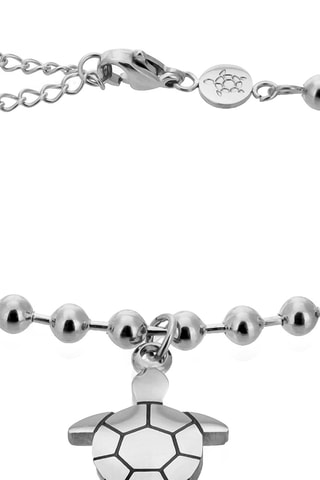 Coffret montre à quartz en acier et bracelet Sand Turtle