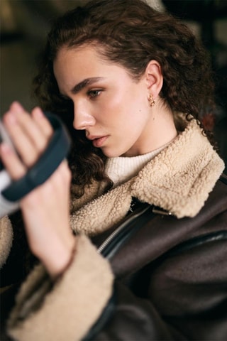 Argolas Wave Dourado