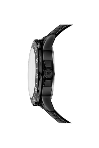 Montre à quartz en silicone Toledo - Noir