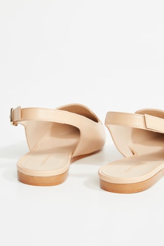 Sandales en cuir - Beige