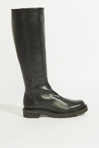 Bottes en cuir - Noir