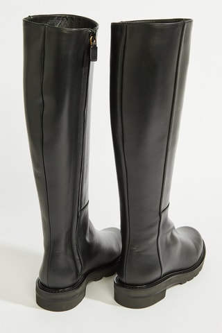 Bottes en cuir - Noir