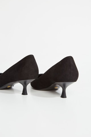 Escarpins en cuir - Noir