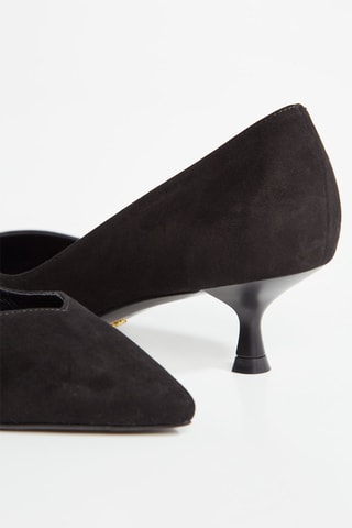 Escarpins en cuir - Noir