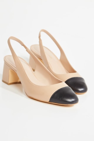 Escarpins en cuir - Beige