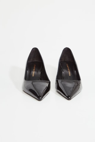 Escarpins vernis en cuir - Noir