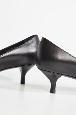 Escarpins en cuir - Noir