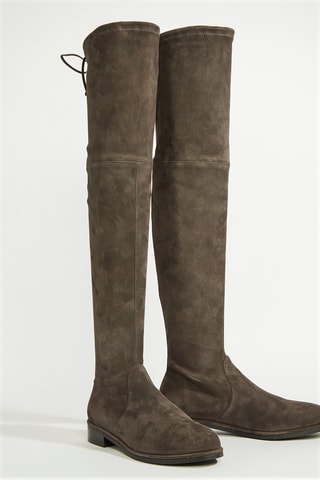 Cuissardes en cuir - Marron