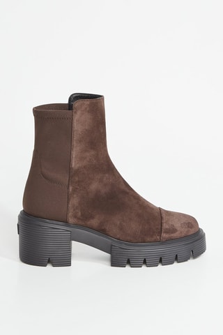 Bottines en cuir - Marron