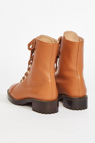 Bottines en cuir de veau Kolbie - Camel