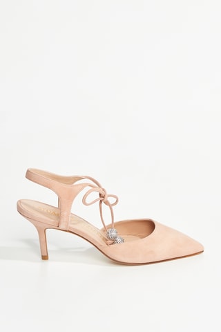 Escarpins en cuir de chèvre Orion - Rose poudré