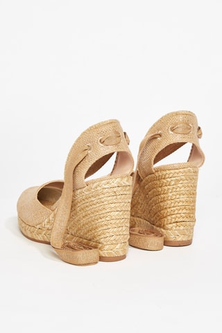 Espadrilles compensées Marguerita - Argenté