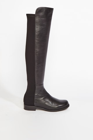Bottines en cuir d’agneau - Noir