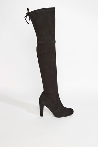 Cuissardes en cuir de chèvre Lowland - Camel