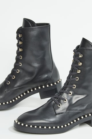 Bottines en cuir Sondra - Noir