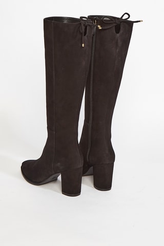 Bottes en cuir de chèvre Hettie - Noir