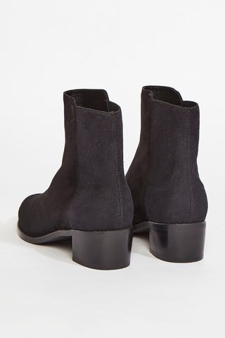 Bottines en cuir de chèvre nubuck Easyon Reserve - Noir