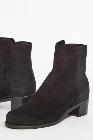 Bottines en cuir de chèvre nubuck Easyon Reserve - Noir