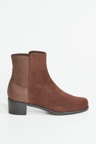 Bottines en cuir de chèvre nubuck Easyon Reserve - Marron