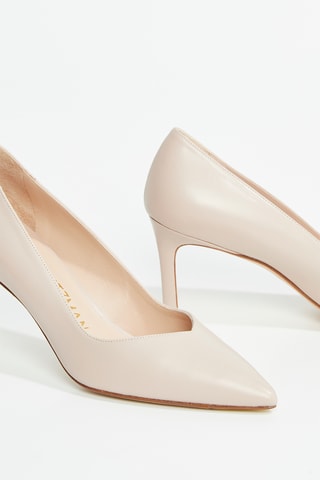 Escarpins en cuir Anny 70 Dolce - Beige