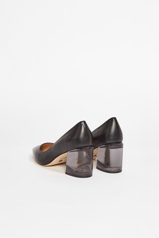 Escarpins en cuir de veau Loulou - Noir