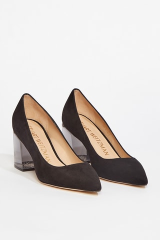 Escarpins en cuir de chèvre Loulou - Noir