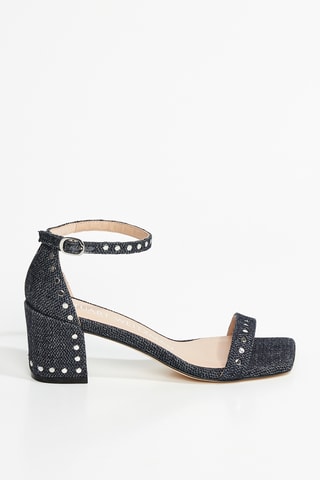 Sandales à talons Simple Sq Stud - Indigo