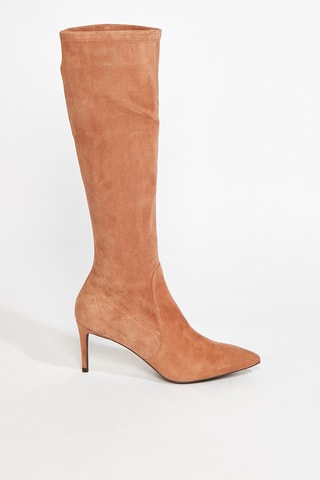 Bottines en cuir de chèvre Wanessa - Marron