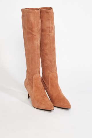 Bottines en cuir de chèvre Wanessa - Marron