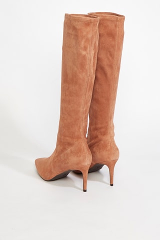 Bottines en cuir de chèvre Wanessa - Marron