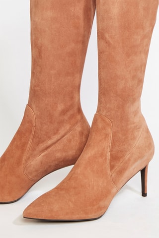 Bottines en cuir de chèvre Wanessa - Marron