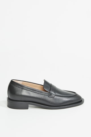 Mocassins en cuir de veau Palmer - Noir