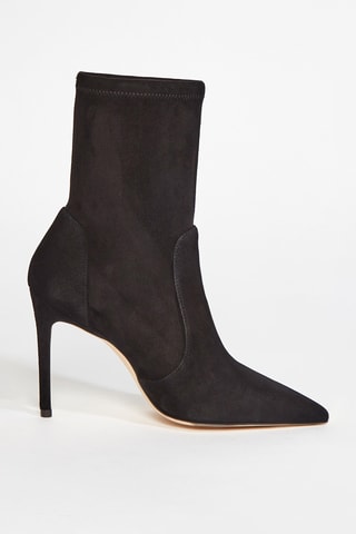 Bottines en cuir de chèvre Stuart - Noir