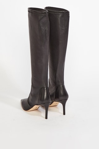 Bottines en cuir d’agneau Stuart - Noir