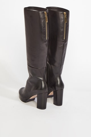 Bottines en cuir d’agneau Marcella - Noir