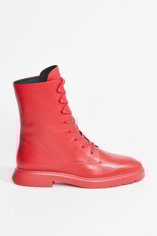 Bottines en cuir Mckenzee - Rouge