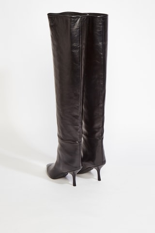 Bottines en cuir Millie - Noir