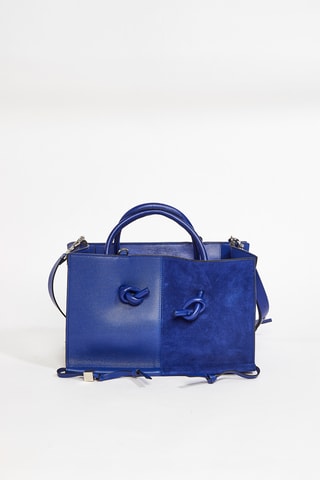 Sac à main en cuir Shopping - Violet