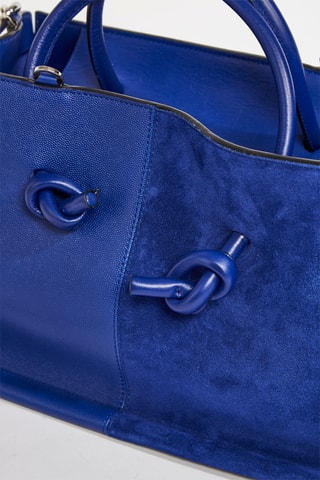 Sac à main en cuir Shopping - Violet