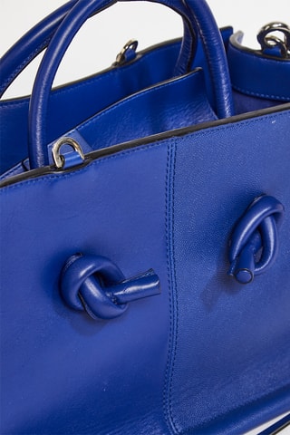 Sac à main en cuir Shopping - Violet