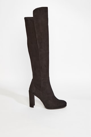 Bottines en cuir de chèvre Alljill - Noir