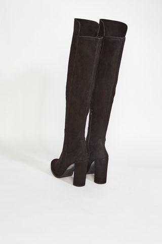 Bottines en cuir de chèvre Alljill - Noir
