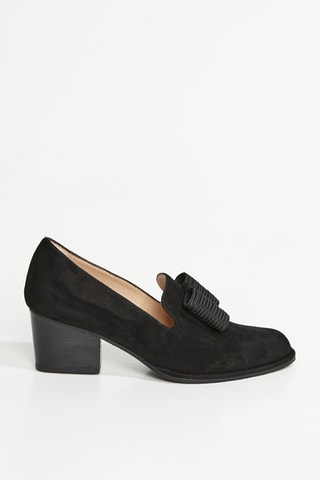 Escarpins en cuir de chèvre Atabowmid - Noir