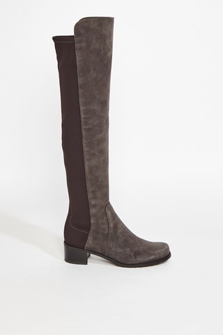 Cuissardes en cuir de chèvre Reserve - Taupe