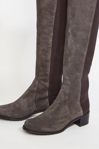 Cuissardes en cuir de chèvre Reserve - Taupe