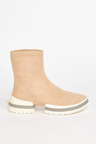 Baskets montantes en cuir Bootie - Rose