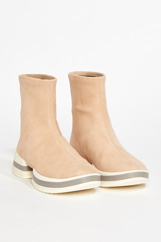 Baskets montantes en cuir Bootie - Rose